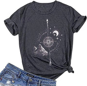 Women's Retro Graffiti Tee - Urban Chic