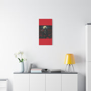 Gothic Rose Grim Reaper Canvas Wall Art