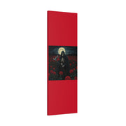 Gothic Rose Grim Reaper Canvas Wall Art