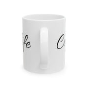 Mug Coffee is my life, Funny Quote Ceramic Mug (11oz, 15oz)
