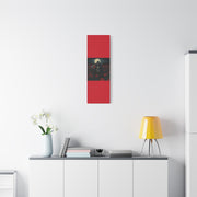 Gothic Rose Grim Reaper Canvas Wall Art