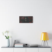 Gothic Rose Grim Reaper Canvas Wall Art