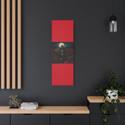 Gothic Rose Grim Reaper Canvas Wall Art