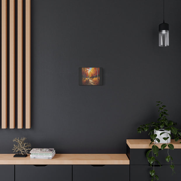 Autumn Landscape Canvas Art - Stretched Wall Decor for Fall Home Decoration