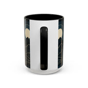 Mountain Moon Accent Coffee Mug, Cozy Mug for Coffee Lovers, Gifts for Nature Enthusiasts, Perfect for Home or Office, Ideal for Relaxation