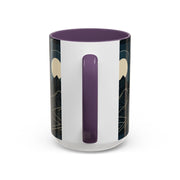 Mountain Moon Accent Coffee Mug, Cozy Mug for Coffee Lovers, Gifts for Nature Enthusiasts, Perfect for Home or Office, Ideal for Relaxation