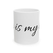 Mug Tea is Life Funny Quote Ceramic Mug (11oz, 15oz)