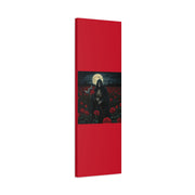 Gothic Rose Grim Reaper Canvas Wall Art