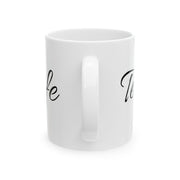 Mug Tea is Life Funny Quote Ceramic Mug (11oz, 15oz)