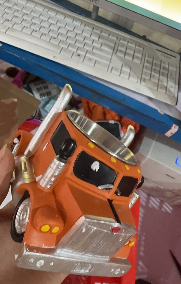 Truck Coffee Mug Semi Truck Handcrafted Coffee Cup