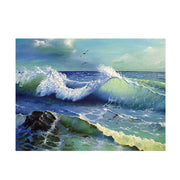 Emerald Sea Gem Canvas Art
