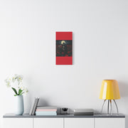 Gothic Rose Grim Reaper Canvas Wall Art