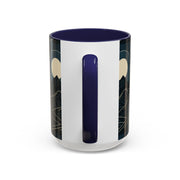 Mountain Moon Accent Coffee Mug, Cozy Mug for Coffee Lovers, Gifts for Nature Enthusiasts, Perfect for Home or Office, Ideal for Relaxation