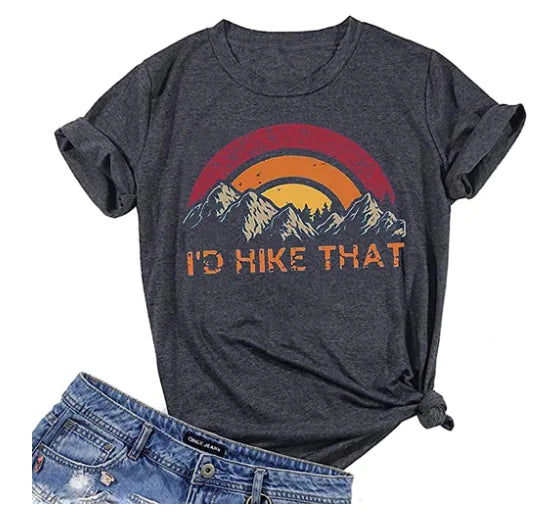 Women's Retro Graffiti Tee - Urban Chic