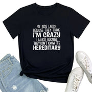 Women's ROSEPARK Cute Graphic Tee in Black