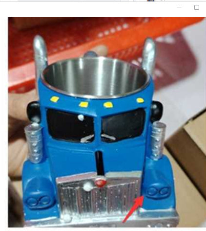 Truck Coffee Mug Semi Truck Handcrafted Coffee Cup