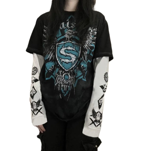 2022 Boho Chic Long Sleeve Tee