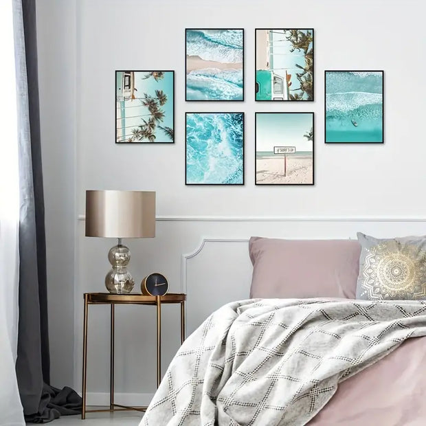Coastal Charm 6-Piece Wall Art Set