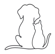 Sleek Labrador Metal Wall Art