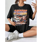 Women's Cotton Racing Car Tee
