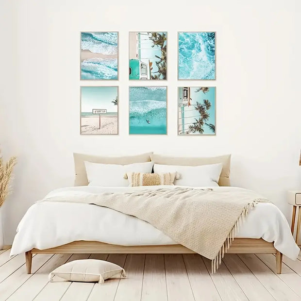 Coastal Charm 6-Piece Wall Art Set